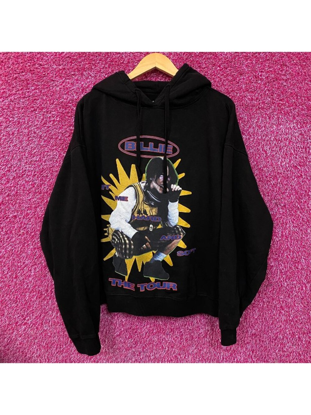 Billie Eilish Hit Me Hard and Soft Tour Hoodie size XL